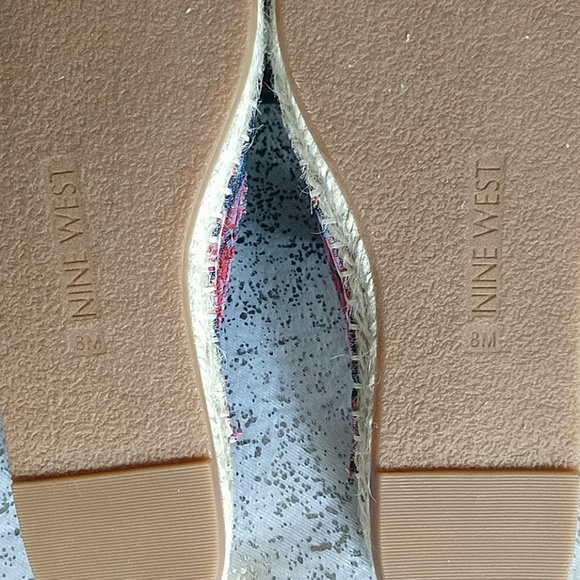 Nine West Floral Jacquard Mules - Picture 6 of 8